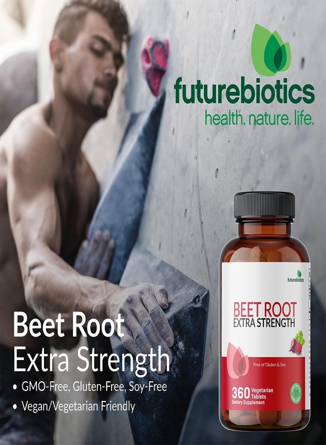 Futurebiotics Beet Root Extra Strength, Non-GMO, 360 Vegetarian Tablets - Image 3