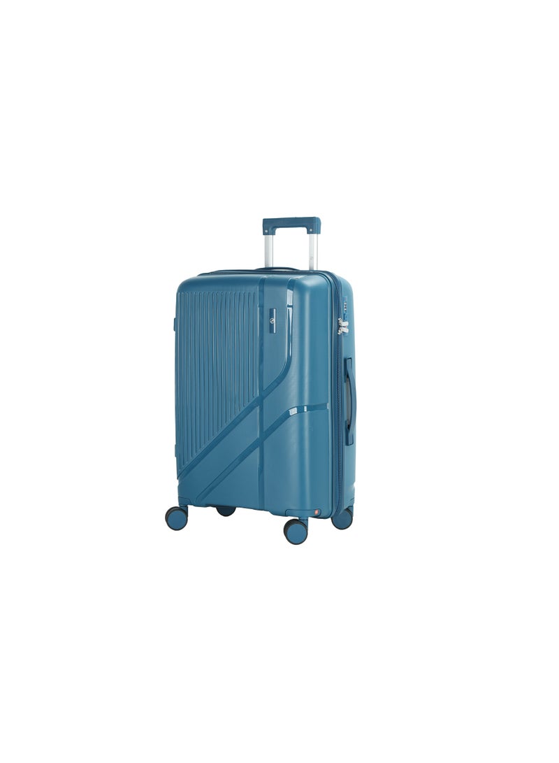 اتش تي H.T 3-Piece Luggage Set – Hard Shell Suitcases with Spinner Wheels, Telescopic Handle & Anti-Jam Zippers Lightweight Travel Set (3-Piece Set 20"/24"/28) - Image 4