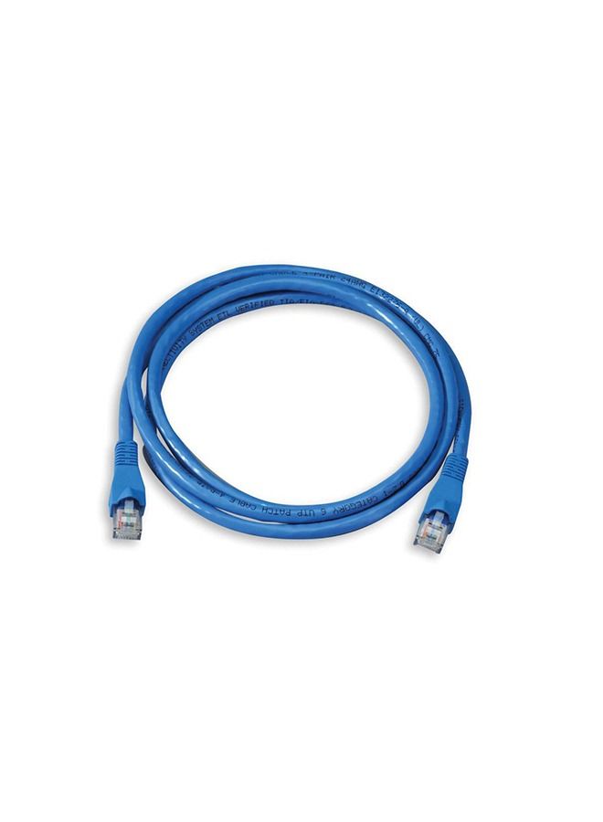 0.5m Cat6 RJ45 Ethernet Network cable blue - Image 1