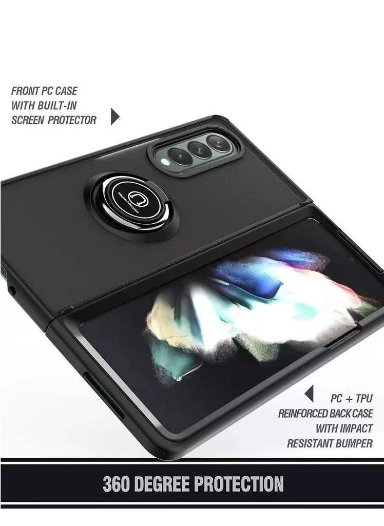 GULFLINK Back Cover Phone Protection Case For Samsung Z Fold 3  - Image 3