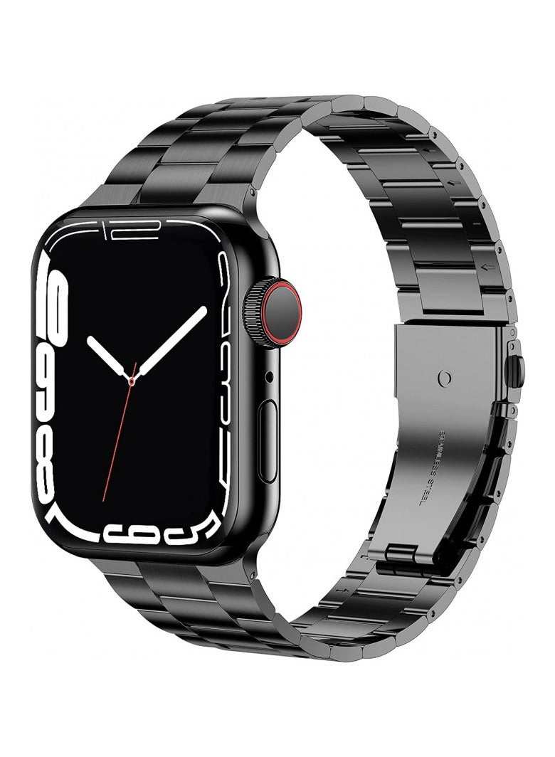 HablTech Compatible for Apple Watch Straps 44mm 45mm 46mm 49mm Stainless iWatch Band Series11/10/9/ 8/7/6/5/4/Ultra/Ultra2/Ultra3/SE/SE1/SE2 - Image 1
