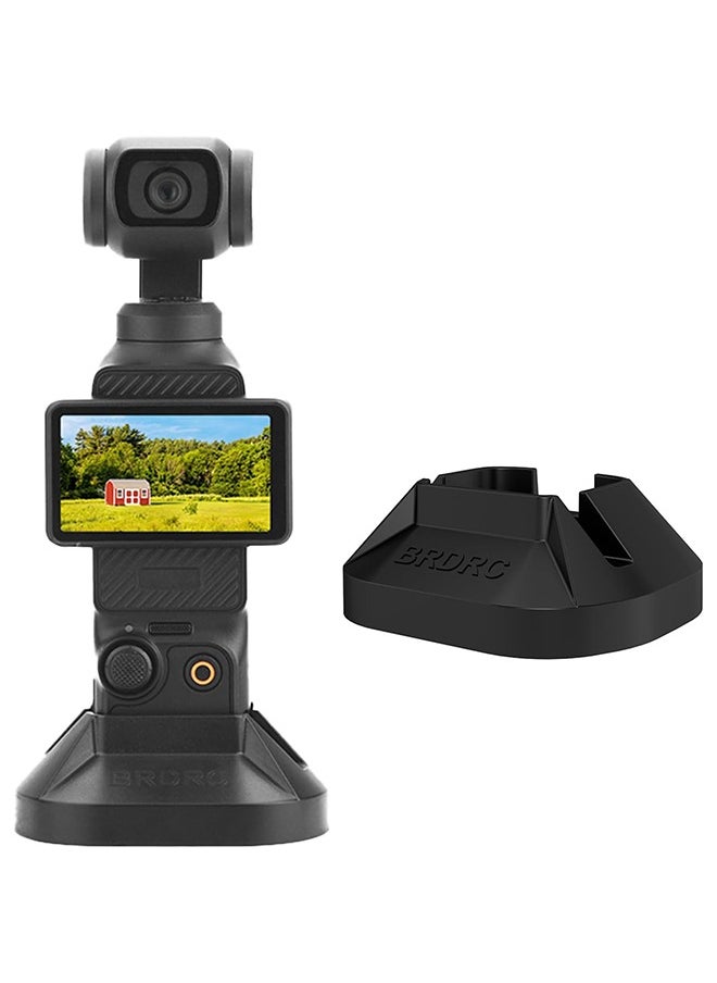 اتش واي - قاعدة دعم قاعدة حامل الكاميرا ل DJI OSMO Pocket 3 سطح المكتب قوس مستقر محمول جيمبال كاميرا دعم محول سطح المكتب حامل حامل الملحقات - Image 1