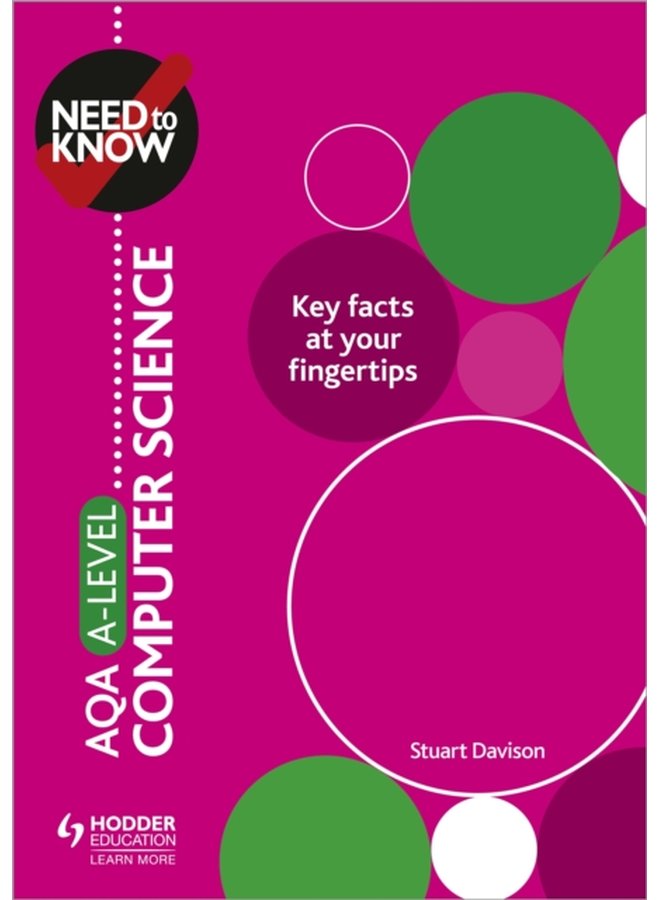 Need to Know AQA A level Computer Science - Paperback