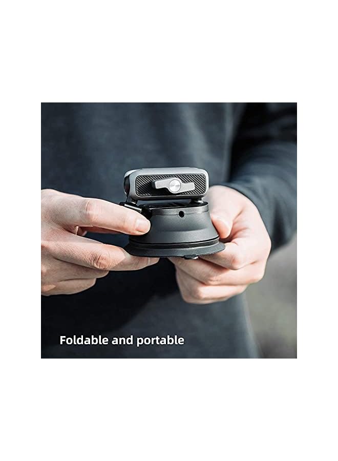 PGYTECH Action Camera Suction Cup, Black/Grey - Image 3