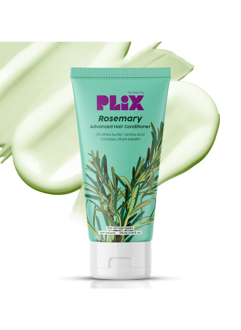 PLIX THE PLANT FIX PLIX THE PLANT FIX Rosemary Advanced Anti Hair Fall Conditioner With Rosemary For Reducing Hair Loss, Breakage| | All Hair Types | Men & Women | Sulphate & Parabeen Free| 175 ml  - Image 1