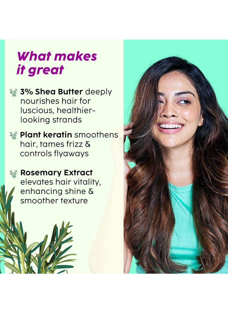 PLIX THE PLANT FIX PLIX THE PLANT FIX Rosemary Advanced Anti Hair Fall Conditioner With Rosemary For Reducing Hair Loss, Breakage| | All Hair Types | Men & Women | Sulphate & Parabeen Free| 175 ml  - Image 3