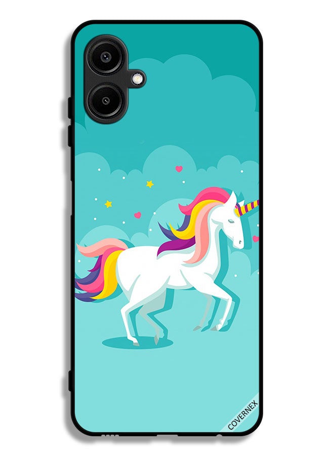 Covernex Samsung Galaxy F06 5G Protective Case Cover Unicorn Walking - Image 1