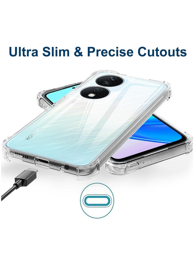 Case for Honor X7b Soft Silicone TPU Case, Lightweight Protective Cover Smooth Finish Camera Protective Shock Absorbent cover for Honor X7b - Image 3