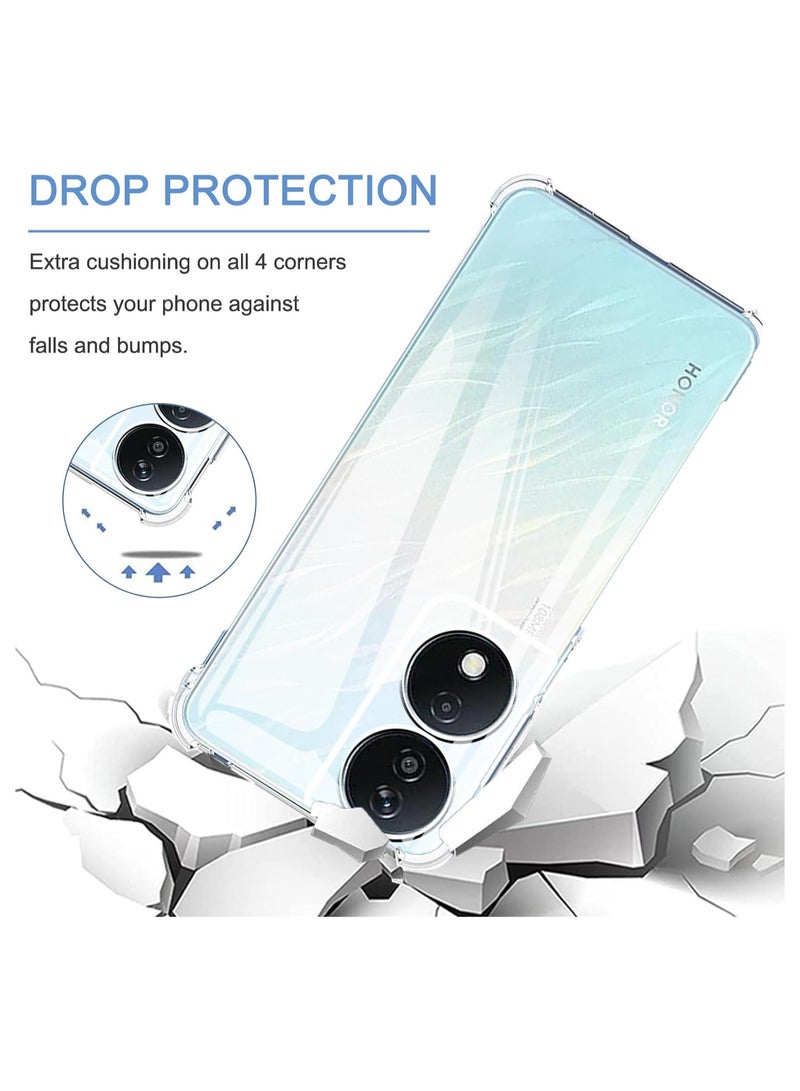 Case for Honor X7b Soft Silicone TPU Case, Lightweight Protective Cover Smooth Finish Camera Protective Shock Absorbent cover for Honor X7b - Image 5