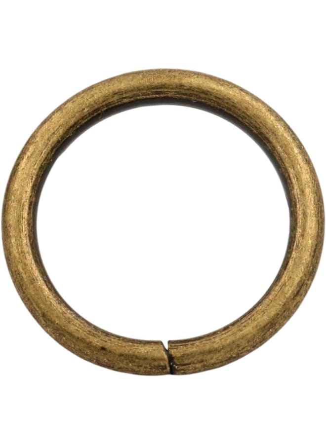 3/4'' Metal O-Ring Buckle Connector Round Loops Non Welded for Bags Webbing Purse and Belt Straps, Bronze, of 50  - Image 5