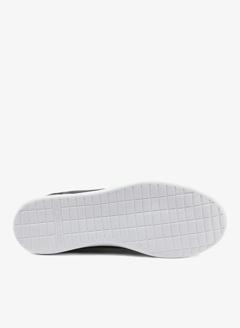 U.S. Polo Assn. black Men's Black Sneakers - Lightweight, Breathable and Comfortable Shoes for Men | Best Price UAE