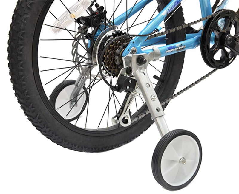 CHILDHOOD Bicycle Training Wheels Fits 18 to 22 inch Kids Variable Bike - Image 1