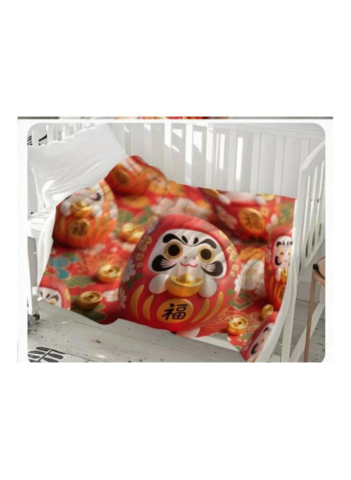 general Children's or student cartoon flannel thin blanket (warm and comfortable, suitable for sleep, games) 100cm*150cm - 751 - Image 3