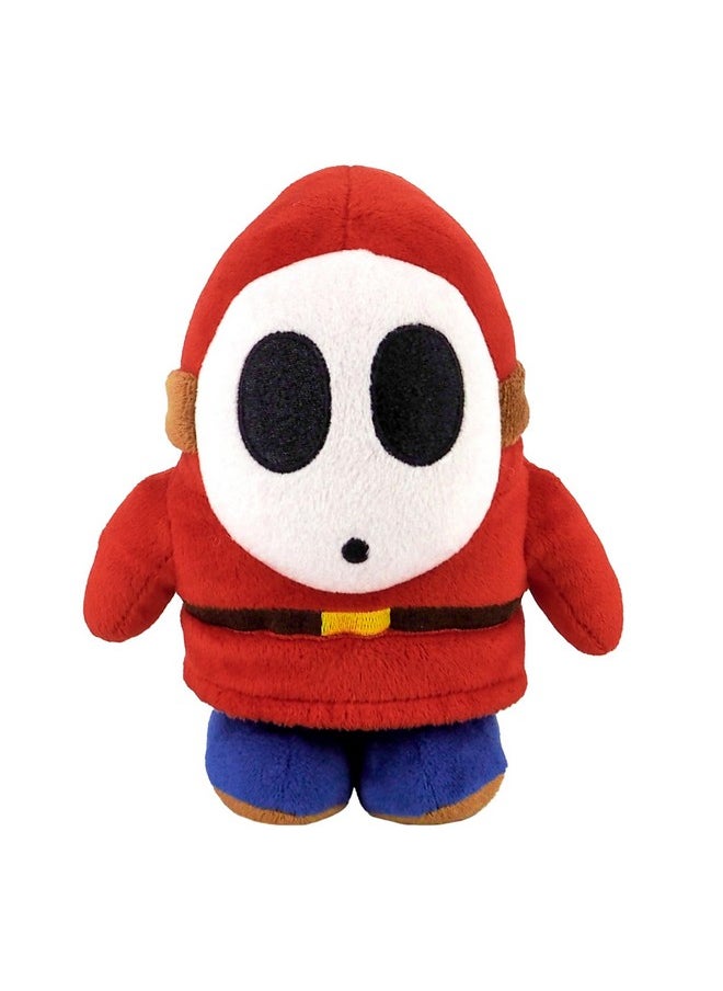 Sanei Super Mario All Star Collection Ac25 Shy Guy 6.5" Plush  - Image 1