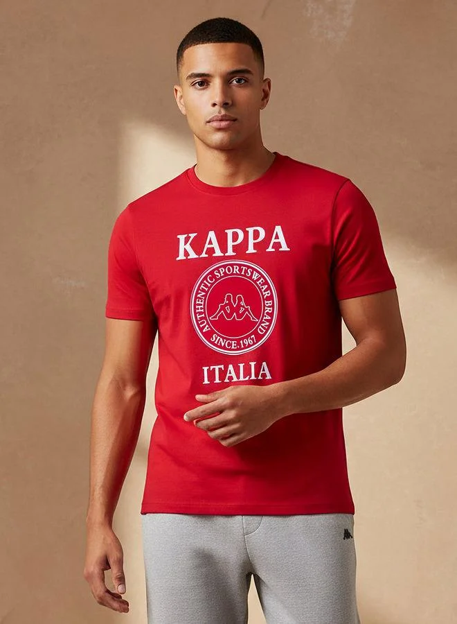 Kappa Kappa Men Logo Print T shirt