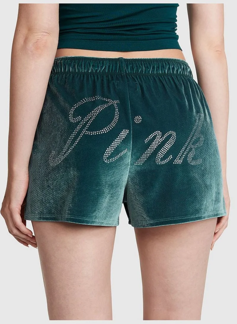 PINK Velvet Boxy Sleep Shorts