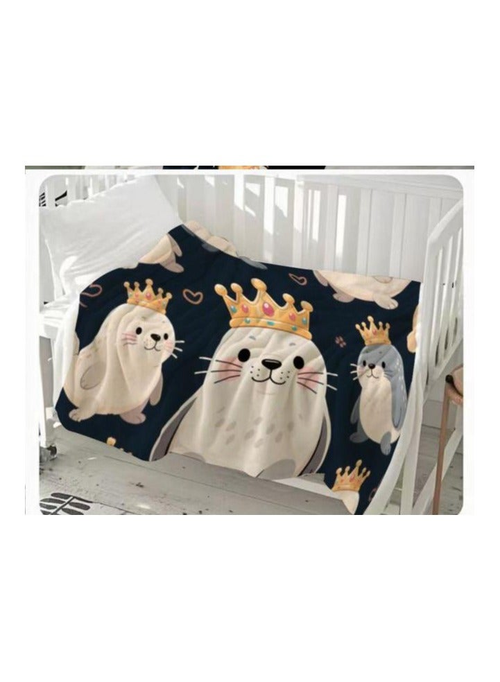 general Flannel thin blanket (warm and comfortable, suitable for sleep, gaming, dust removal and sandproof) 150cm*200cm - 601 - Image 3