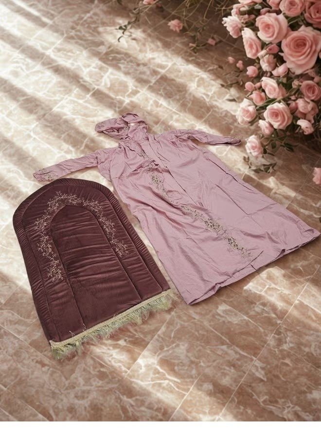 Smart 2030 Comfortable Foam Padded Prayer Rug with Sheet, Islamic Design Embossed Prayer Rug and Prayer Sheet/Prayer Mat 70X110cm, Jalal Size 200X250cm - Image 5