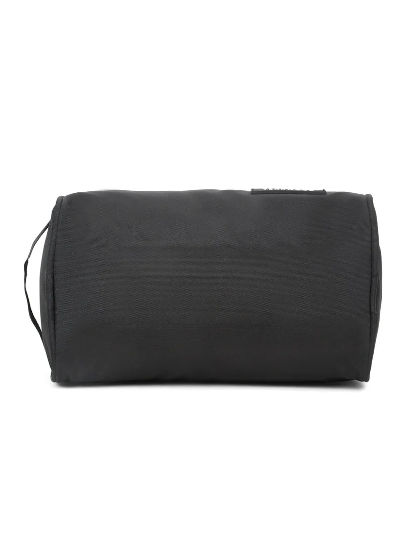 Teakwood Black Teakwood Essentials Black Travel Toiletry Bag | Large Capacity Wash Bag for Men & Women | Water-Resistant | Multi-Compartment | Hanging Hook | Durable Easy-to-Clean Grooming Organizer | Ideal for Travel, Gym & Bathroom Use  | Best Price UAE