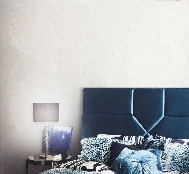 Roberto Cavalli 16059 Wallpaper, Beige with Decorated Off White, 7m²