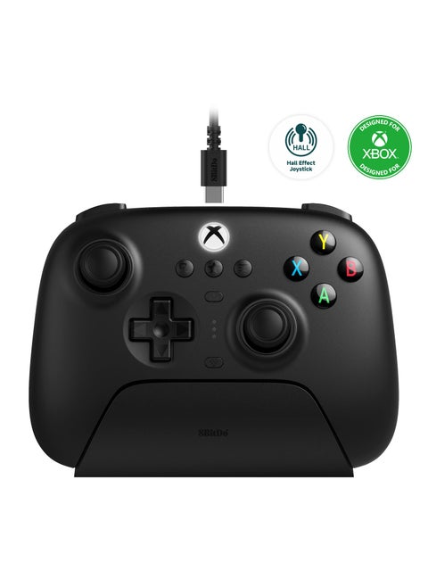 8Bitdo Ultimate 3-Mode Controller, Hall Effect Joysticks, Pro Back Buttons, Wired Only for Xbox Series X|S & Xbox One, Compatibility with Apple, Windows & Android, Officially Licensed(Black)