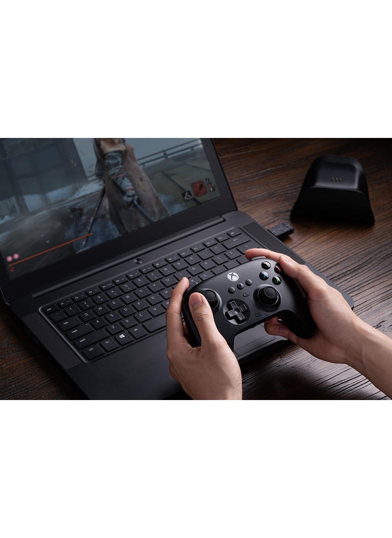 8Bitdo Ultimate 3-Mode Controller, Hall Effect Joysticks, Pro Back Buttons, Wired Only for Xbox Series X|S & Xbox One, Compatibility with Apple, Windows & Android, Officially Licensed(Black)