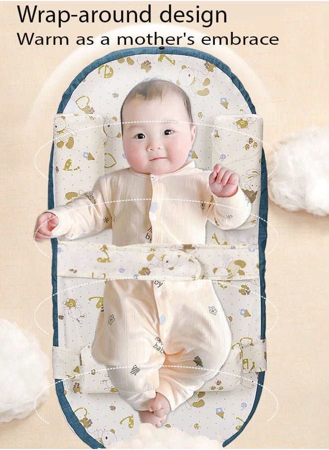 Adjustable Nursing Pillow for Breastfeeding Infant Anti-Spit Milk Slope Mat Adjustable Baby Wedge Lounger  Multi-Functional and Multi-Layer Posture Support Pillow