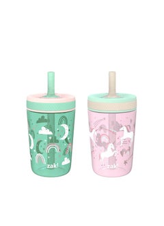 Kelso Toddler Cups For Travel Or At Home, 15Oz 2Pack Durable Plastic Sippy Cups With Leakproof Design Is Perfect For Kids (Fanciful Unicorn, Happy Skies) - pzsku/Z4715AC73EA593CD05495Z/45/_/1721559879/bd0b4c96-0f68-42a4-b96a-32e3500ead5d