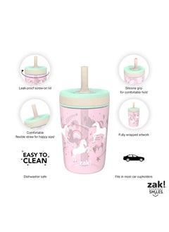 Kelso Toddler Cups For Travel Or At Home, 15Oz 2Pack Durable Plastic Sippy Cups With Leakproof Design Is Perfect For Kids (Fanciful Unicorn, Happy Skies) - pzsku/Z4715AC73EA593CD05495Z/45/_/1721559883/688c6565-e023-4f7d-b4cc-115e2bf99b4f