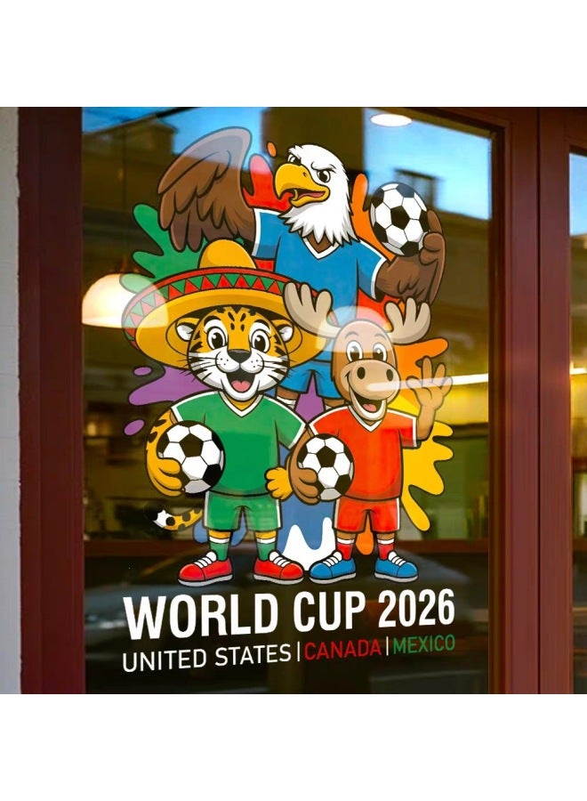 2026 World Cup Theme Scene Decoration Atmosphere Setup –Specification:Small size: width 38cm*height 53cm Color classification:JD5073 - Image 5