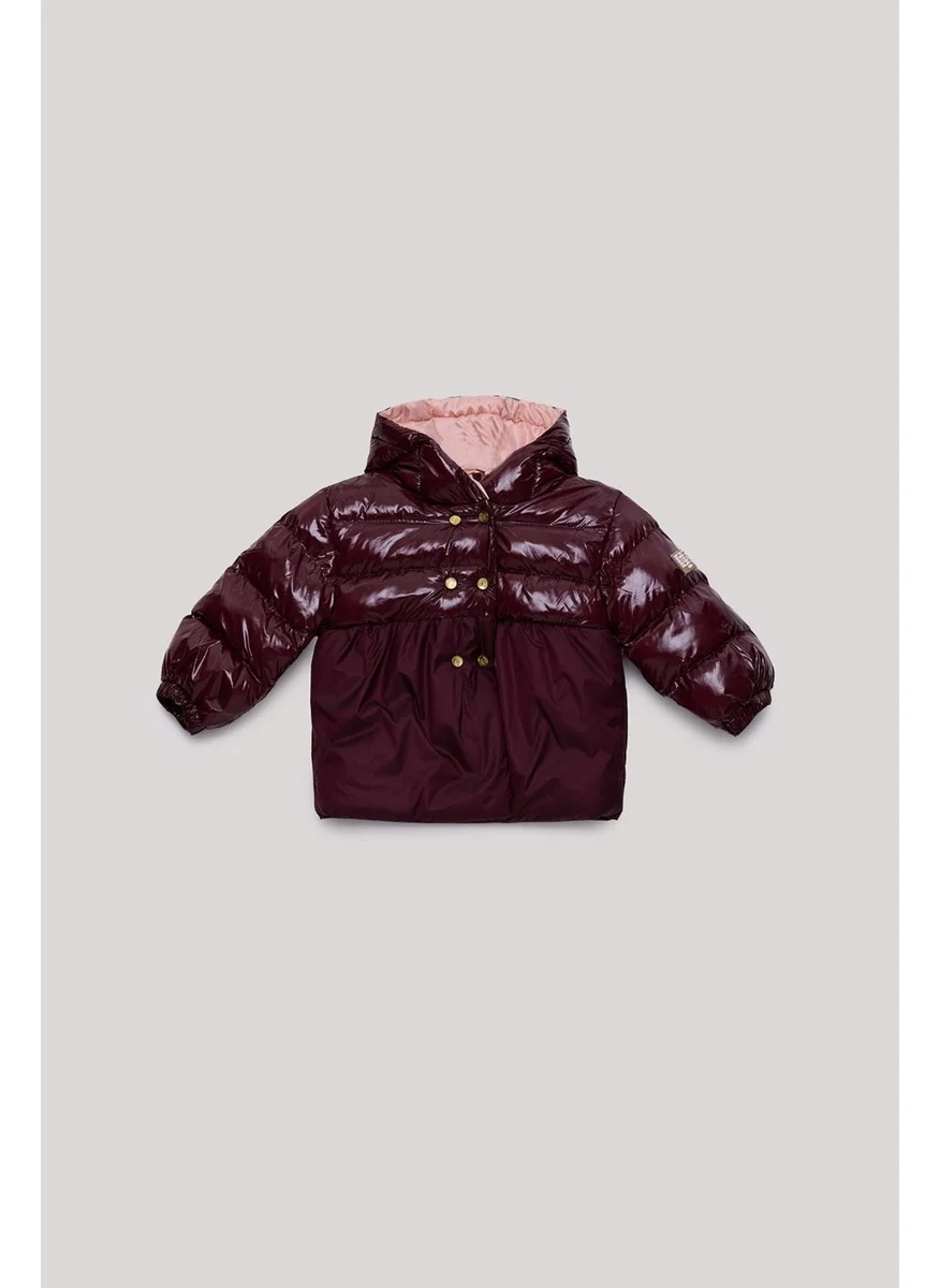 Gb Baby Bg Store Baby Girl Burgundy Coat