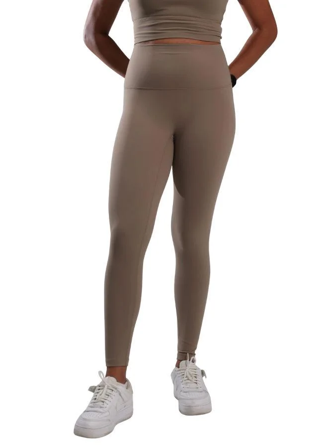 موهوكي موهوكي ليقنز رياضي Olivia High Waisted Legging - شوكولاتة