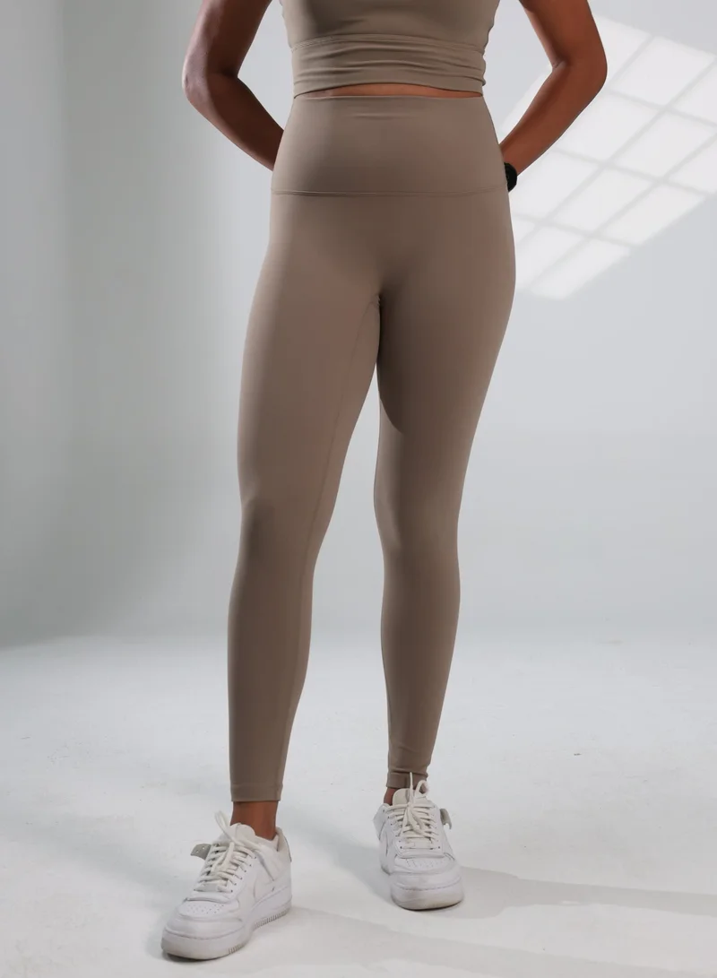 موهوكي موهوكي ليقنز رياضي Olivia High Waisted Legging - شوكولاتة