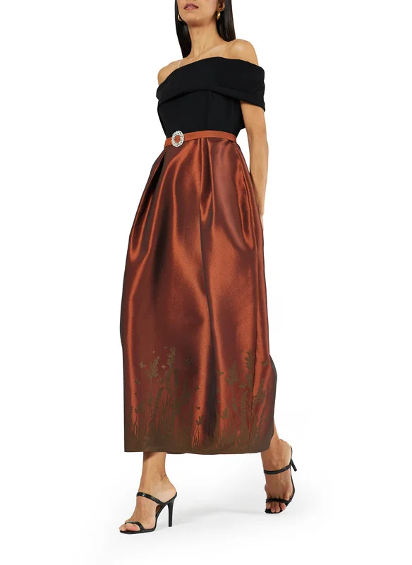 Amri Off-shoulder Long Dress