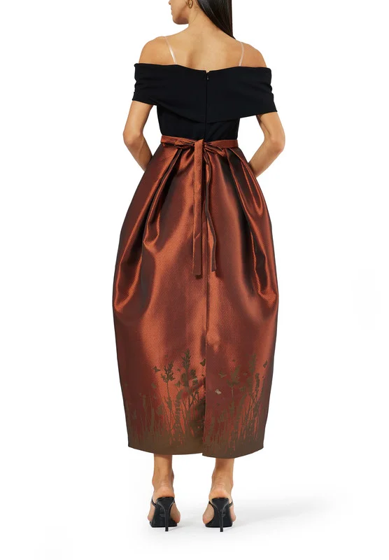 Amri Off-shoulder Long Dress