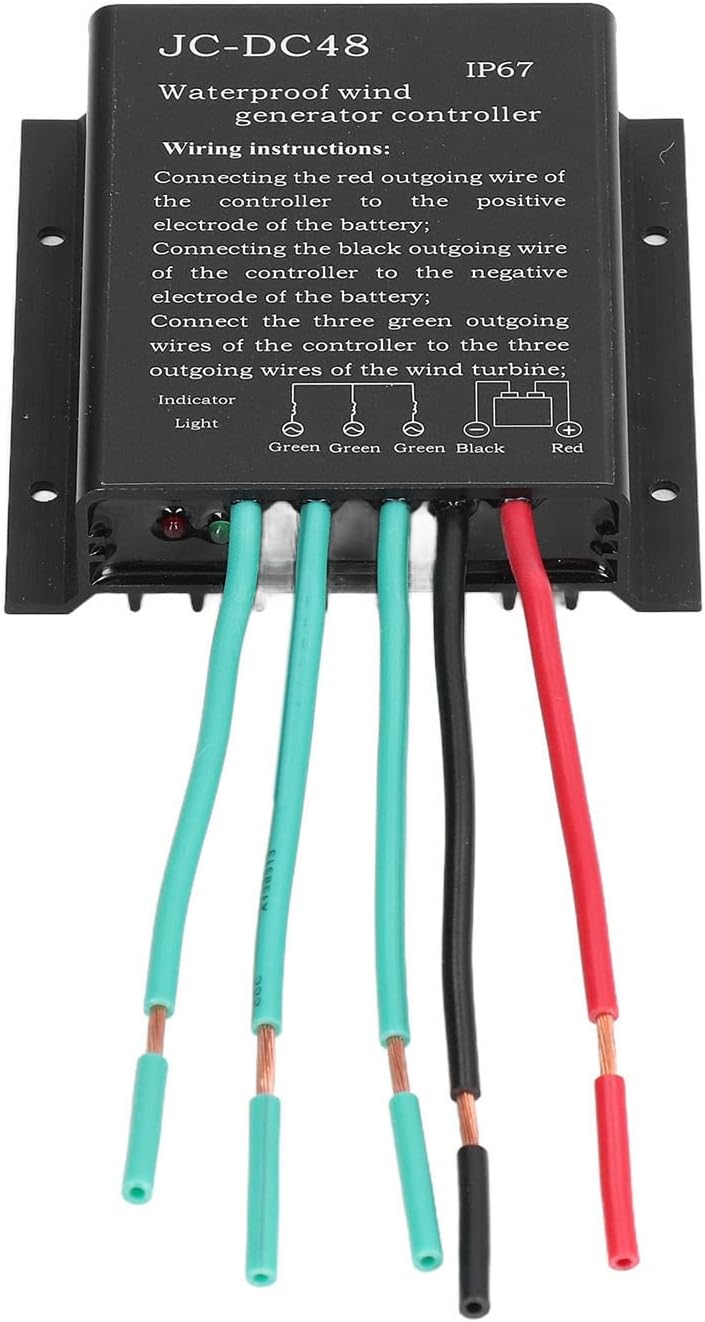 Trendy natural tone options 48V Wind Turbine Controller, Automatic IP67 Wind Power Regulator Suitable for 400W Wind Turbine System, Aluminium Alloy Mini Wind Turbine Generator Controller Assorted color options Multi-use qualified quality Global production standard crafted Low dust buildup Globally selected raw material Classified organized storage Storage transit efficiency build Efficiency boosted construction Custom sizing alternatives All storage type compatible Low wear optimized build Modern look Suburban residential ship All storage space compatible All-scene tailored quality Month-round consistent deliver Budget global standard quality Durability enhanced All-in-one local deliver plan Desert area eligible deliver Light & sturdy Compact design Multiple local stock source Simple multifunctional build - Image 1