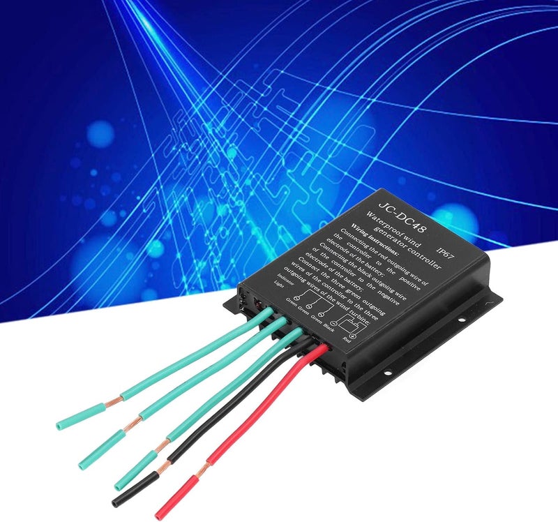 Trendy natural tone options 48V Wind Turbine Controller, Automatic IP67 Wind Power Regulator Suitable for 400W Wind Turbine System, Aluminium Alloy Mini Wind Turbine Generator Controller Assorted color options Multi-use qualified quality Global production standard crafted Low dust buildup Globally selected raw material Classified organized storage Storage transit efficiency build Efficiency boosted construction Custom sizing alternatives All storage type compatible Low wear optimized build Modern look Suburban residential ship All storage space compatible All-scene tailored quality Month-round consistent deliver Budget global standard quality Durability enhanced All-in-one local deliver plan Desert area eligible deliver Light & sturdy Compact design Multiple local stock source Simple multifunctional build - Image 2