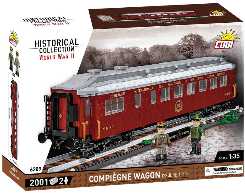 COBI Historical Collection WWII Compiegne Wagon