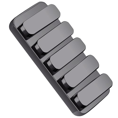 MAKWEN Adult Fidget Toys Metal Fidget Clicker with 3 Noise Levels LoudQuiet EDC Fidget Toy for Adults Office Class Fidget Toys Relief Stress and Anxiety ADHD Approved Black Nickle - Image 1