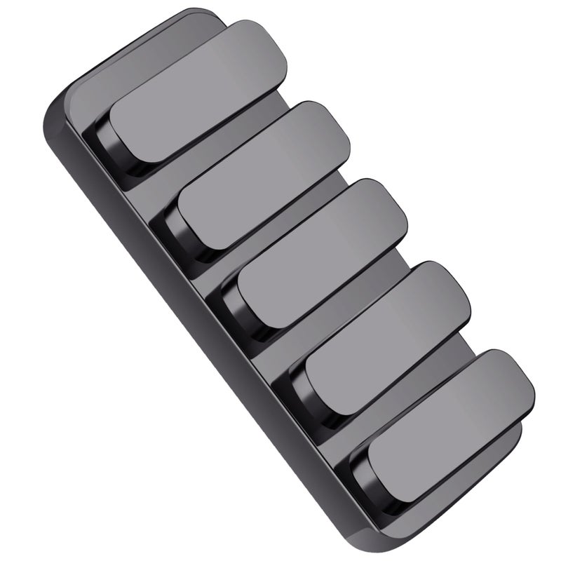 MAKWEN Adult Fidget Toys Metal Fidget Clicker with 3 Noise Levels LoudQuiet EDC Fidget Toy for Adults Office Class Fidget Toys Relief Stress and Anxiety ADHD Approved Black Nickle - Image 2