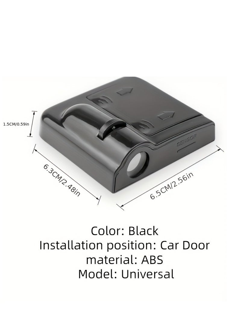 Generic Car Door Projector Five-Pointed Star Logo Ghost Shadow LED Light Wireless Projection Light  - Image 3