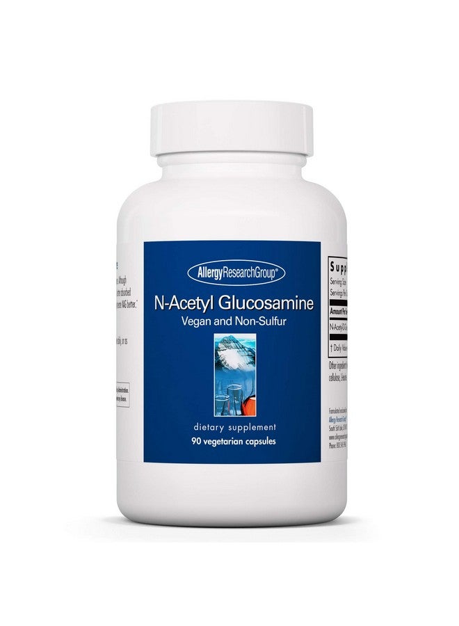 Allergy Research Group N Acetyl Glucosamine Vegan Joint Health Support 90 Vegetarian Capsules - Image 1