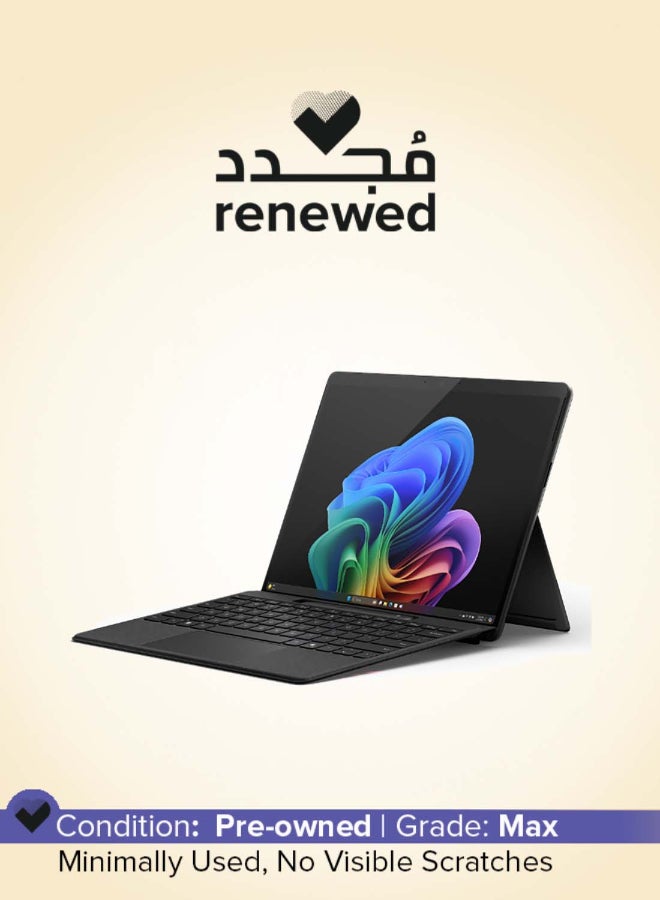 مايكروسوفت Renewed - Surface Pro 11 Laptop With 13-Inch Display, Snapdragon X Plus Processor/16GB RAM/512GB SSD/Windows 11 English Black - Image 1