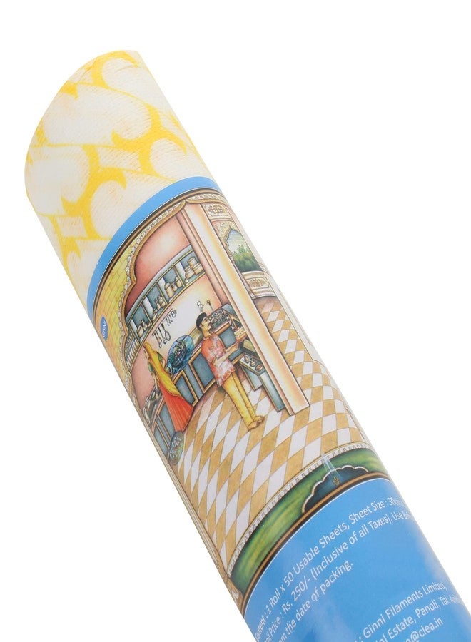 Superwipe Premium Printed Kitchen Swipe Rolls |Reusable, Washable and Absorbent Wipes, Multipurpose Kitchen Towel | Perfect for Cleaning & Wiping, Household Sheets - 50 Pulls per Roll (Pack of 1) - Image 4