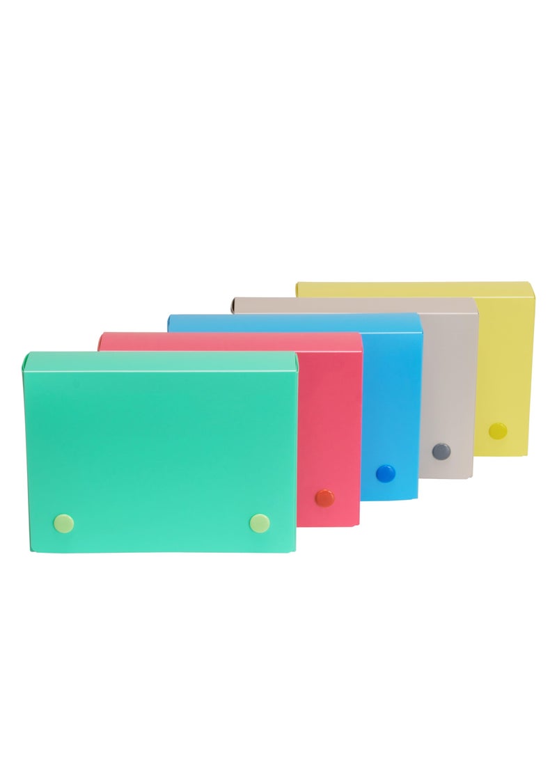 C-Line C-Line 58046 Index Card Case, Holds 200 4 x 6 Cards, Polypropylene, 1 Assorted Color  - Image 2