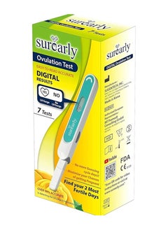 Surearly surearly Ovulation Digital Test ( 7 TESTS ) 