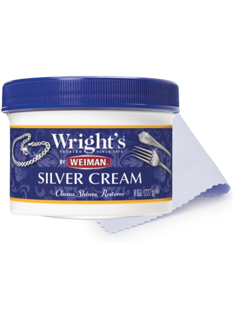 رايتس منظف ​​الفضة وكريم التلميع 8 اونصة - Image 1