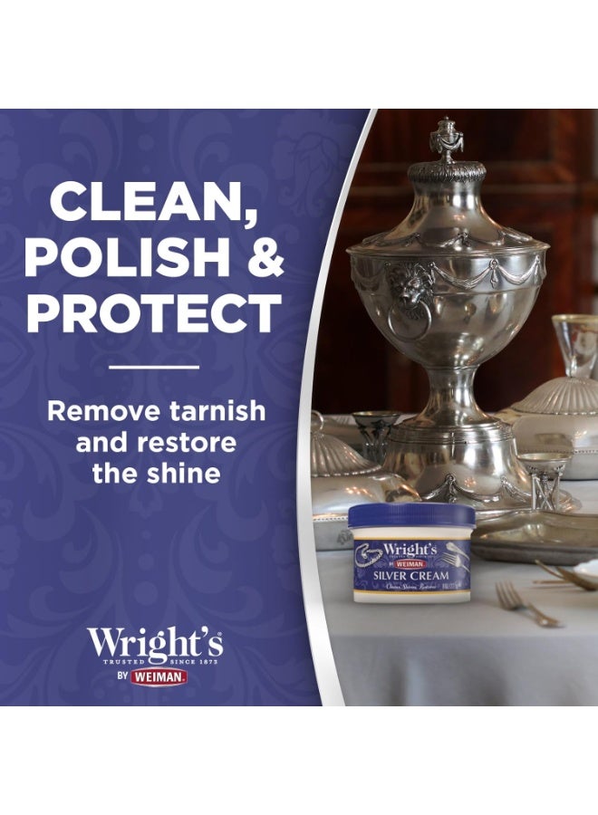 رايتس منظف ​​الفضة وكريم التلميع 8 اونصة - Image 3