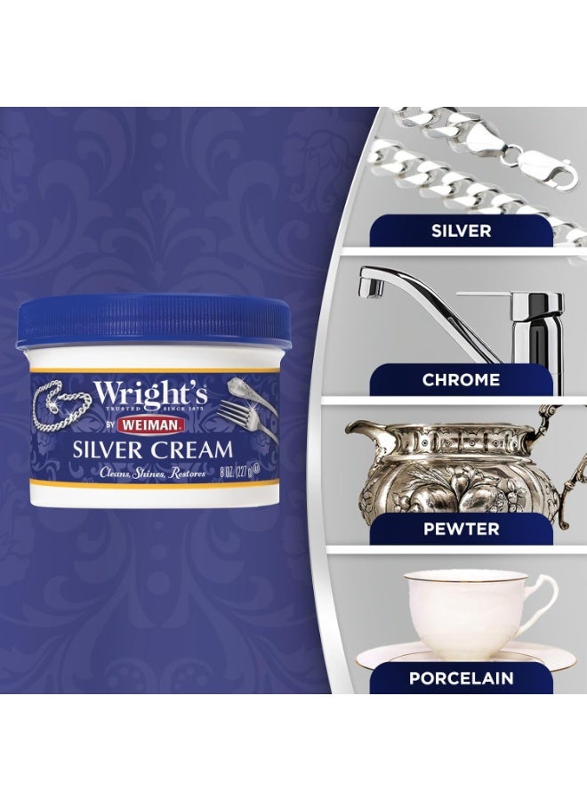 رايتس منظف ​​الفضة وكريم التلميع 8 اونصة - Image 5