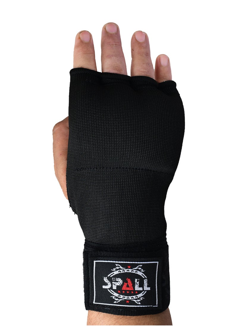 Spall - Boxing Hand Wraps Gell Mitt Grip Inner Handwraps With Long Boxing Wrist Straps For Muay Thai Boxing Kickboxing For Men And Women Comes In Pair - Image 1
